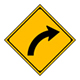 Right (Left) Curve Ahead