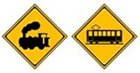 Railway Crossing Ahead