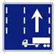 Lane Designation for Towed Vehicles on Highways