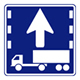 Designated First Lane for Towed Vehicles on Motor Vehicle Roads